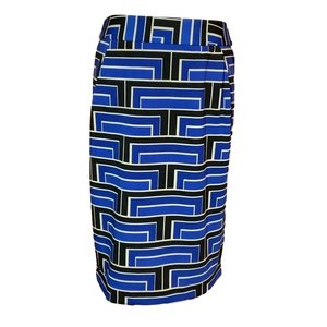 Premise Geometric Print Pencil Skirt - EUC